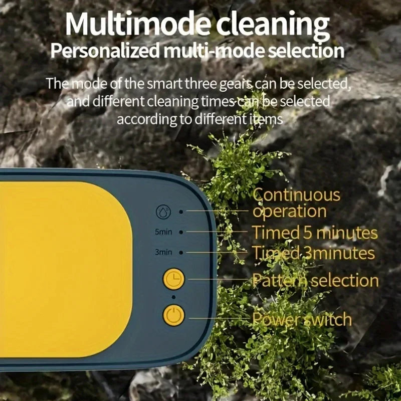 Limpiador ultrasónico de gafas Xiaomi MIJIA de 45 KHZ, limpiador ultrasónico de joyas, limpiador ultrasónico de alta frecuencia para baño.