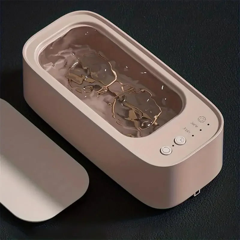 Limpiador ultrasónico de gafas Xiaomi MIJIA de 45 KHZ, limpiador ultrasónico de joyas, limpiador ultrasónico de alta frecuencia para baño.
